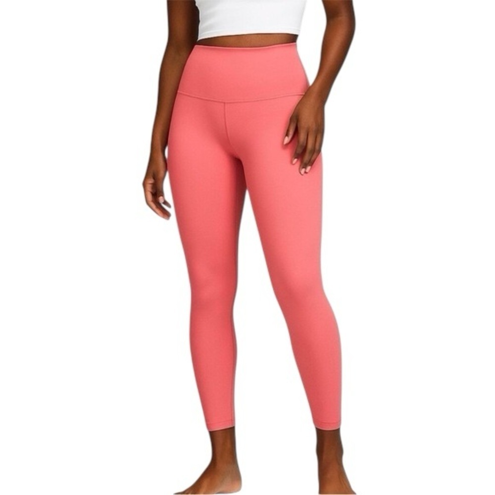 Lululemon Pink High Rise Align Style Leggings Yoga Athletic Pants Women’s 2